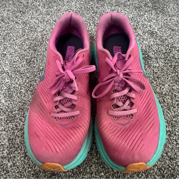Hoka One One Rincon 3 Women's Running Shoes Size 8B Pink Athletic Comfy Walking - Picture 3 of 9